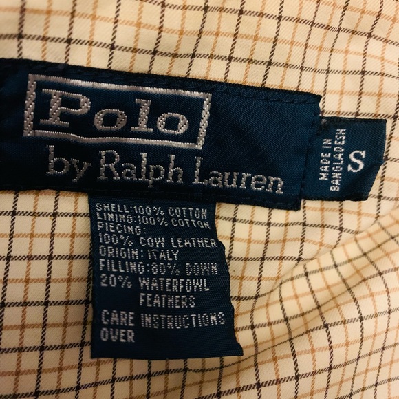 Polo Ralph Lauren corduroy cows hide vest! - Picture 10 of 12